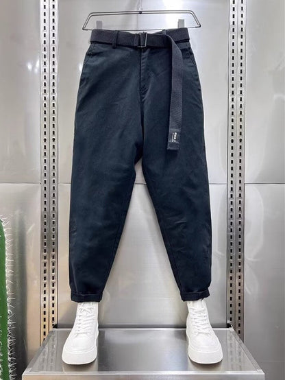 Laurent™ | Spodnie Capri z Pasem