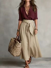 Czerwony khaki