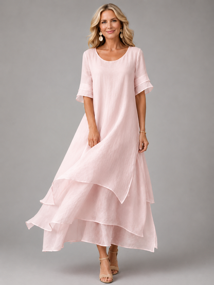 Rita | Elegancka Zwiewna Sukienka Maxi