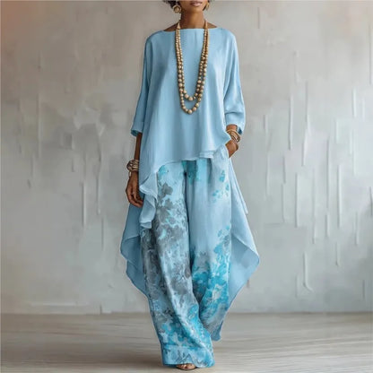 Zofia | Elegancki 2-częściowy Komplet w Stylu Boho