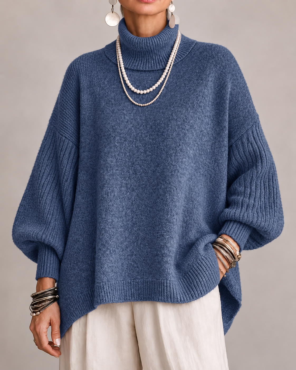 Kalina | Elegancki Sweter z Golfem