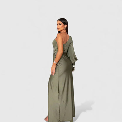 Katarzyna - Elegancka sukienka maxi na wieczór