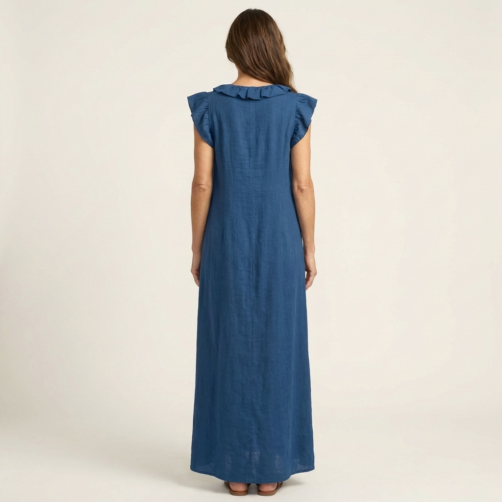 Anita | Elegancka sukienka z falbanami